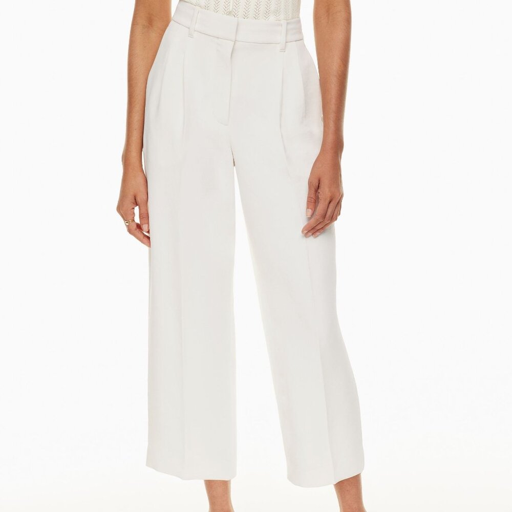 COPY - ARITZIA - Effortless Cropped Pant - Light Birch color - Size 0